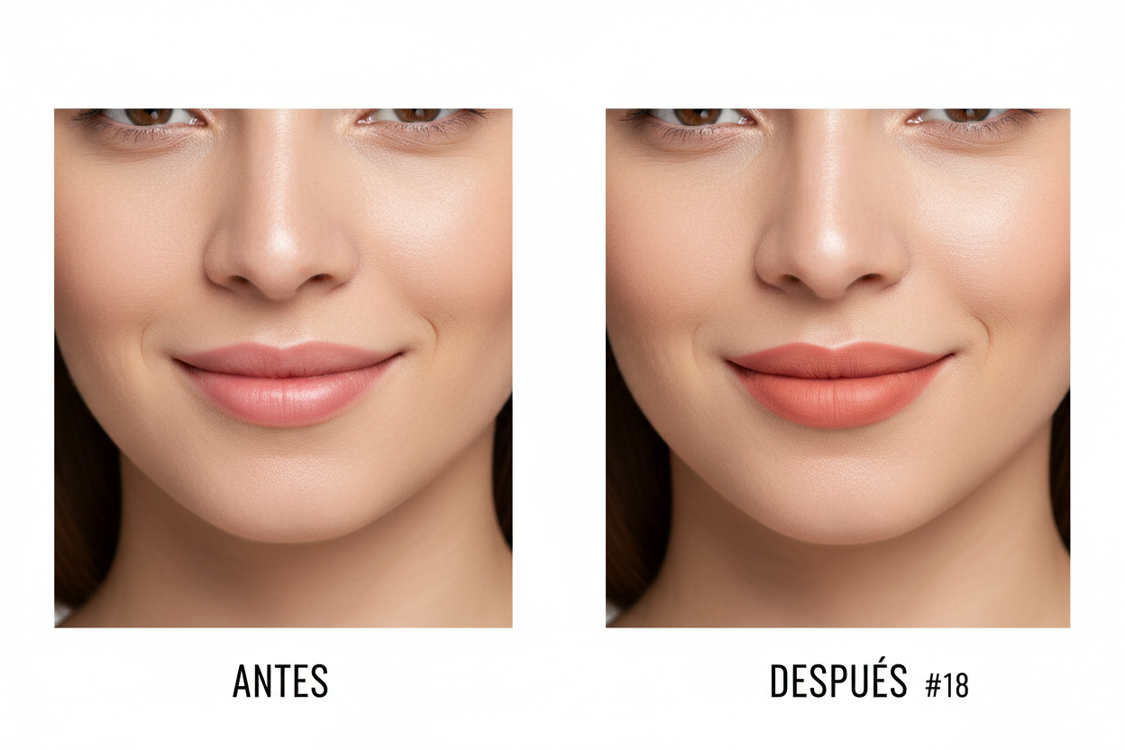Antes y Después - Peachy #18