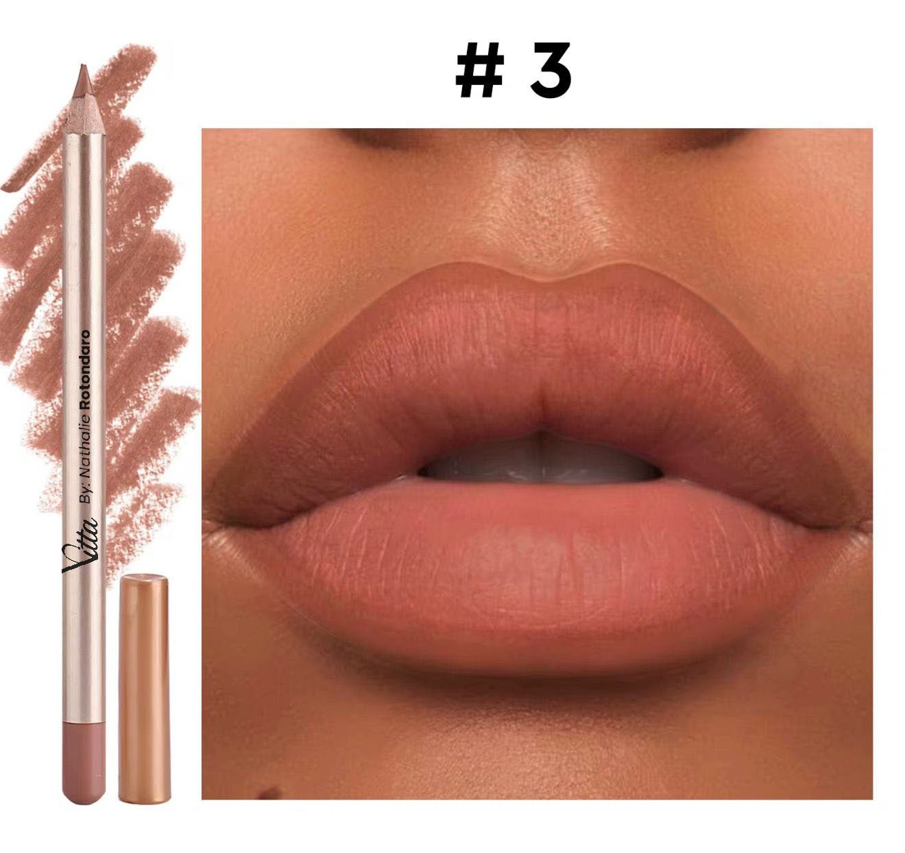 Delineador de labios de alta pigmentacion