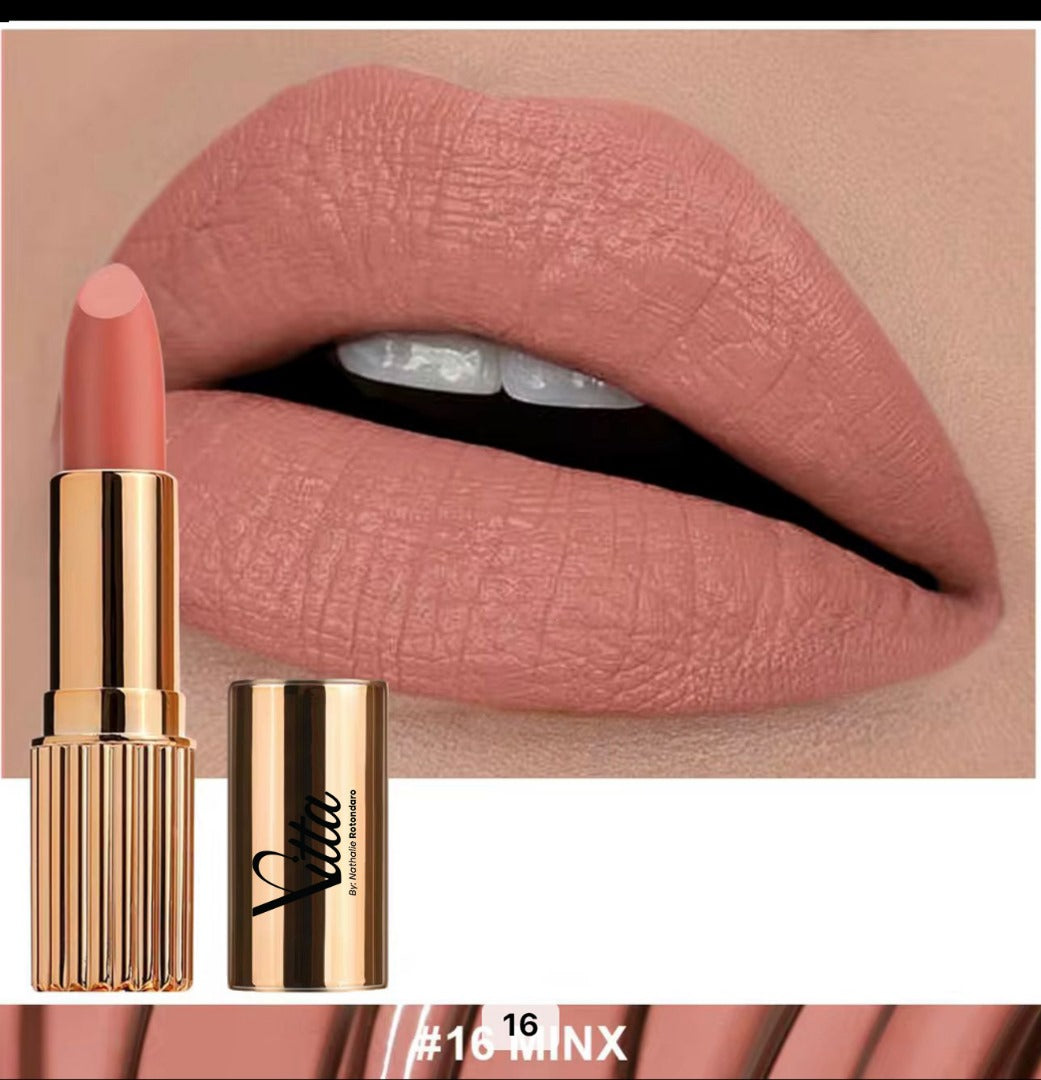 Labial mate Vitta - Sedoso aterciopelado de Larga Duración | Nathalie Rotondaro